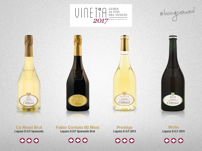 4 Cà Maiol wines get the Vinetia's Rosoni
